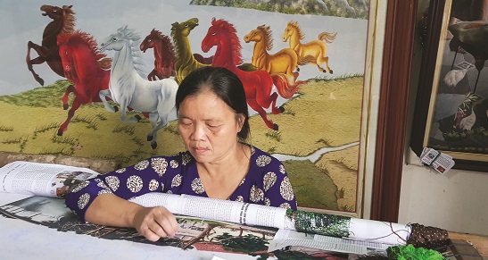 Nghệ nh&acirc;n Ho&agrave;ng Thị Khương