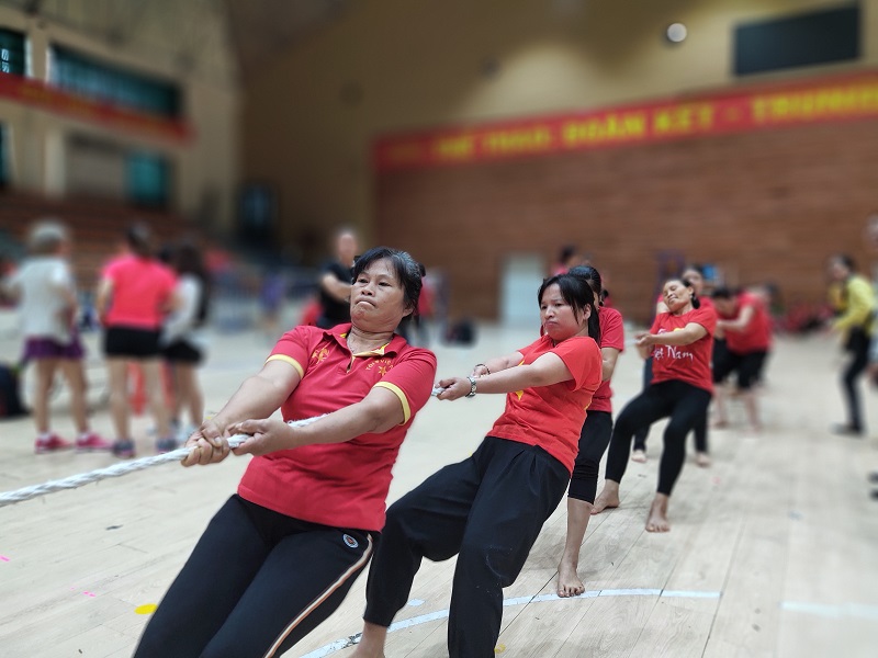Sôi nổi "Hội khỏe Phụ nữ Thủ đô năm 2020" - ảnh 8