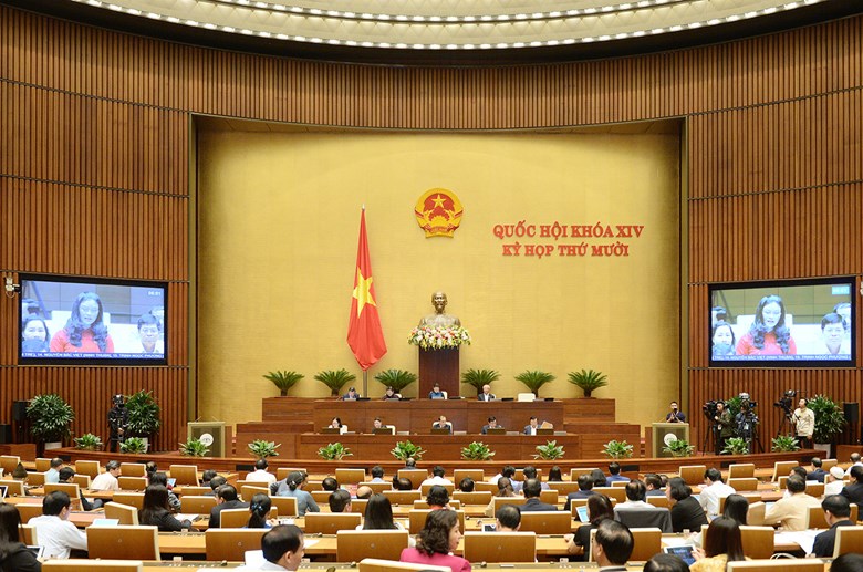 Quang cảnh phiên thảo luận sáng 5/11, kỳ họp thứ 10, Quốc hội khoa XIV. Quang cảnh phiên thảo luận sáng 5/11, kỳ họp thứ 10, Quốc hội khoa XIV.