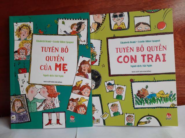 Những cuốn sách được trình bày rất bắt mắt, phù hợp lứa tuổi thiếu nhi.