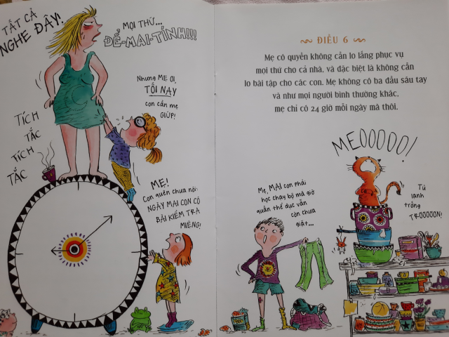 Cả những quyền bình đẳng dành cho mẹ...