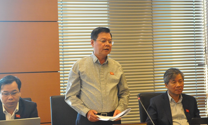 Đại biểu Đào Thanh Hải phát biểu