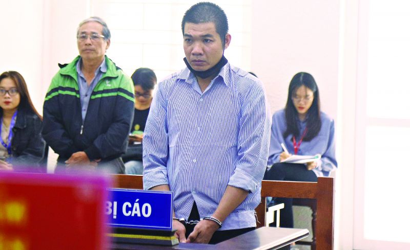 Bị c&aacute;o Giang tại t&ograve;a