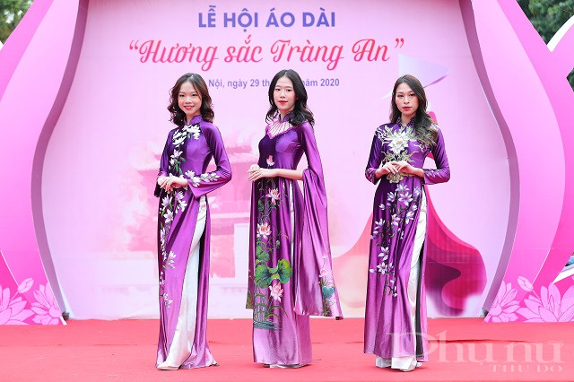 Bộ sưu tập áo dài của nhà thiết kế Hương Vải.