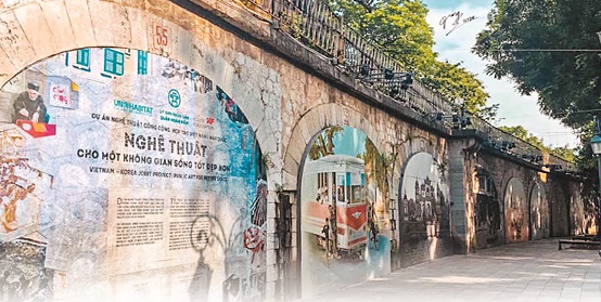 Ký ức Hà Nội qua lăng kính “bích họa Phùng Hưng” - ảnh 1