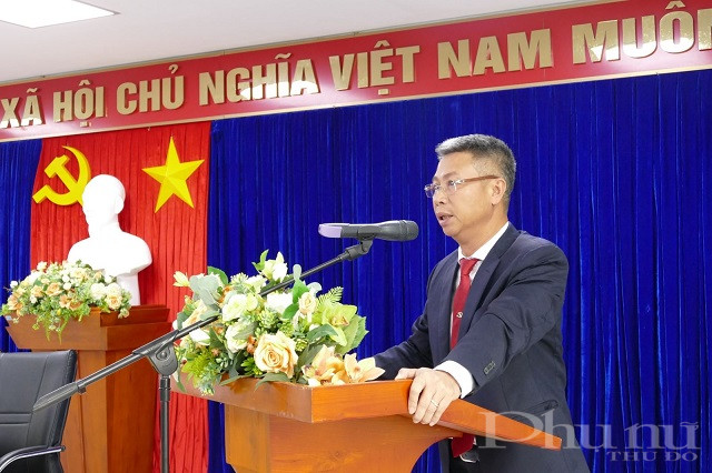 Ph&oacute; Tổng Gi&aacute;m đốc ki&ecirc;m Trưởng Ban DQRE Nghi&ecirc;m Đức Dương b&aacute;o c&aacute;o tổng kết năm 2020, đề ra nhiệm vụ 2021.