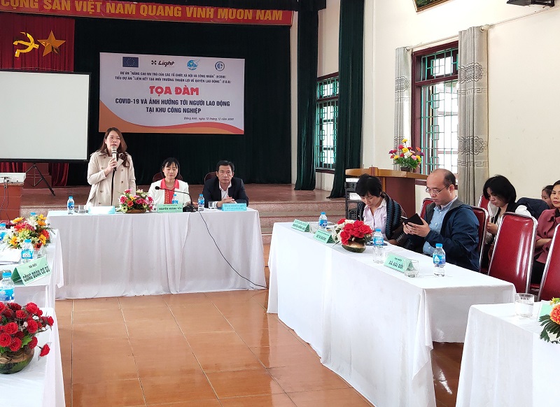 Thời gian qua, các cấp Hội LHPN huyện Đông Anh đã có nhiều việc làm cụ thể, thiết thực giúp đỡ hỗ trợ phụ nữ, công nhân lao động nhập cư trên địa bàn