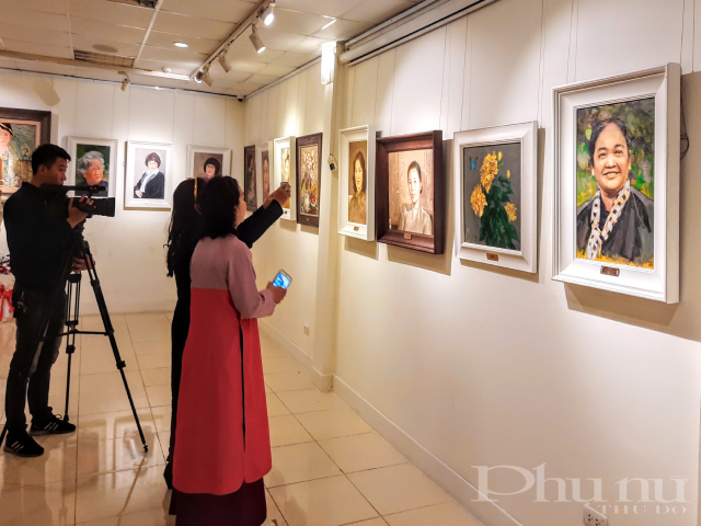 Một góc triển lãm.