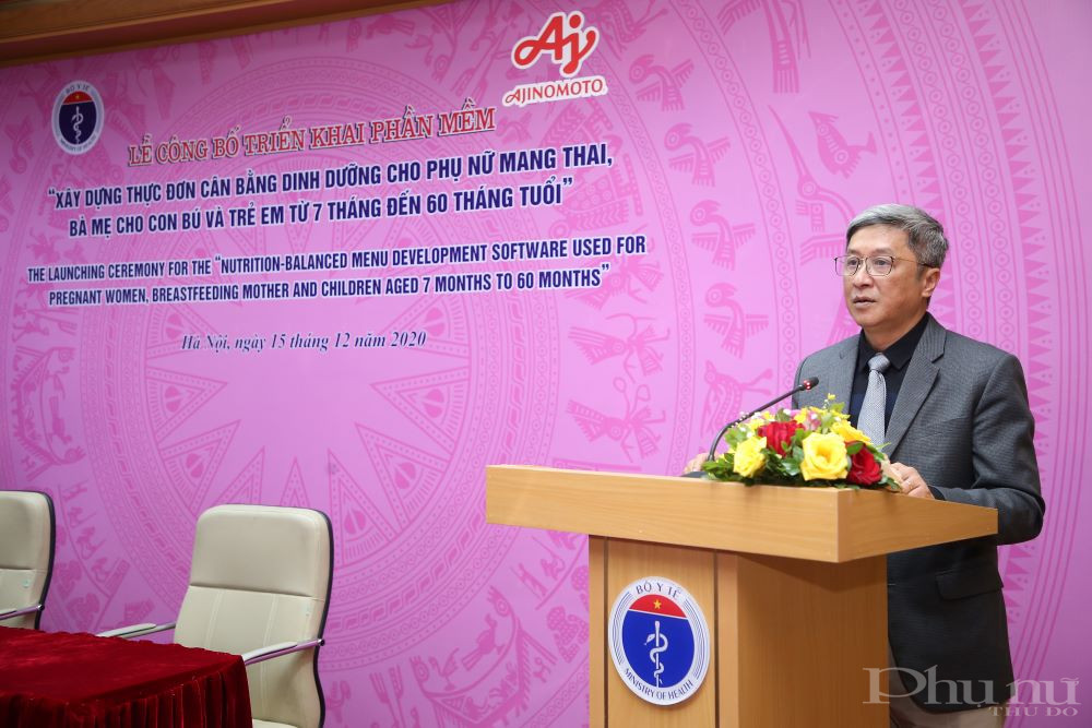 Thứ trưởng Bộ Y tế Nguyễn Trường Sơn phát biểu khai mạc sự kiện.