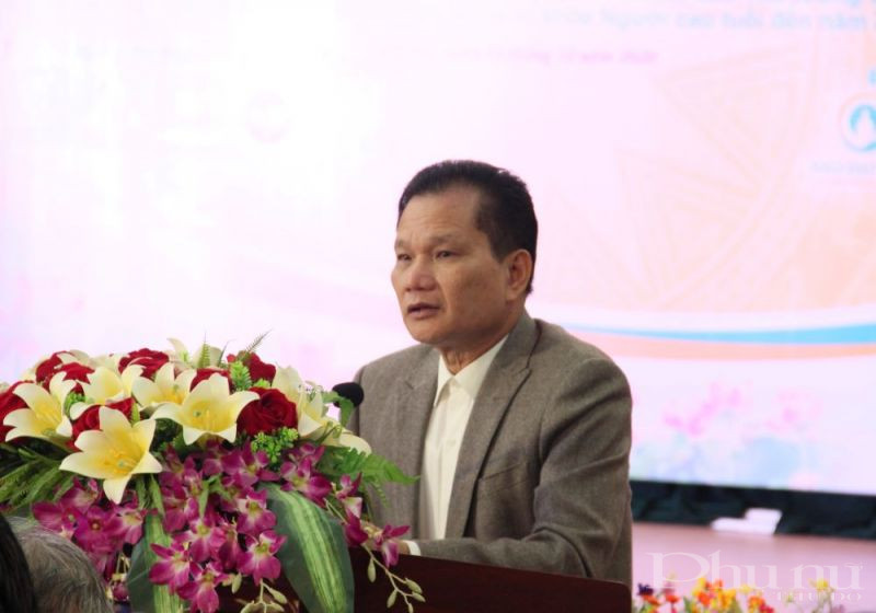 TS Bùi Sỹ Lợi – Phó Chủ nhiệm Ủy ban về các vấn đề xã hội của Quốc hội phát biểu đề xuất đề nâng cao sức khỏe người cao tuổi.