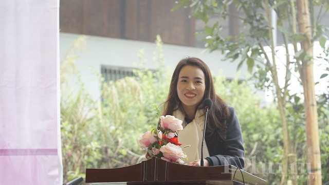 Bà Trần Thị Như Trang – Giám đốc Quỹ Vì Tầm Vóc Việt .