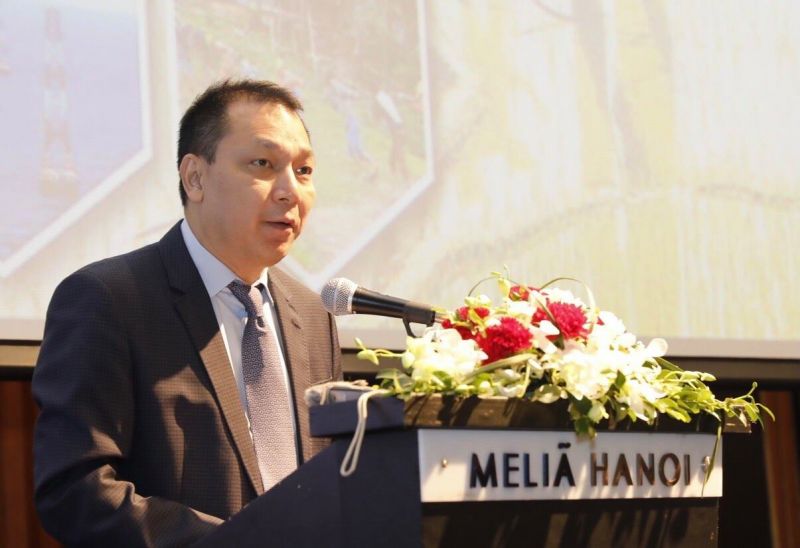 Thứ trưởng Bộ C&ocirc;ng Thương Đặng Ho&agrave;ng An ph&aacute;t biểu