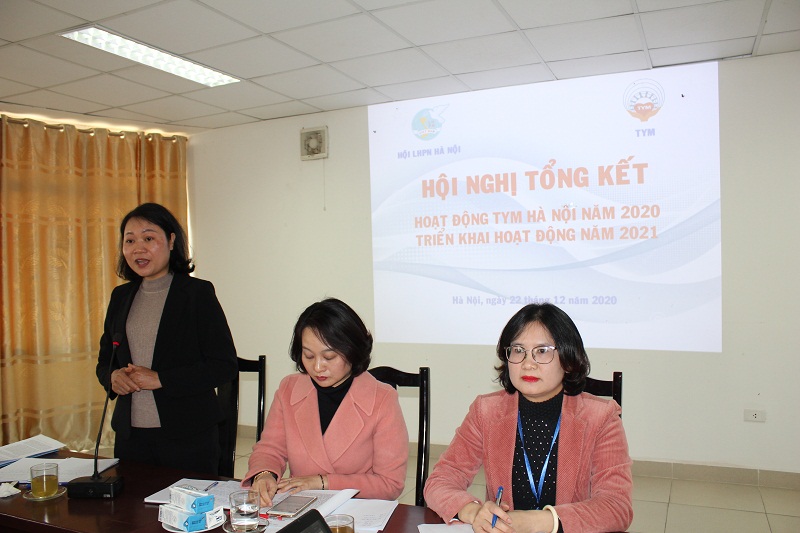 Đồng ch&iacute; Trần Thị Tuyết Nhung &ndash; Ph&oacute; Tổng gi&aacute;m đốc TYM &ndash; Hội LHPN Việt Nam