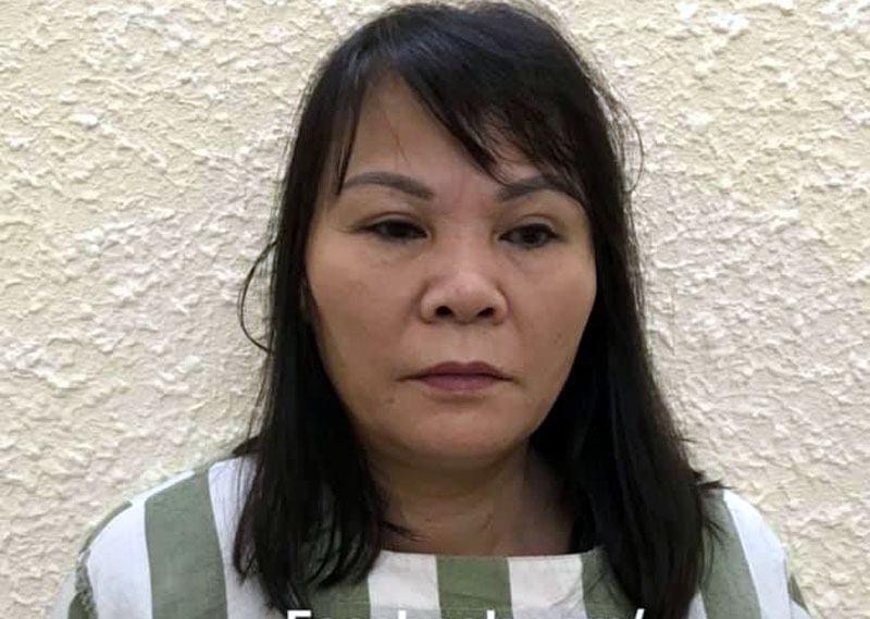 Đối tượng Lan tại Cơ quan c&ocirc;ng an