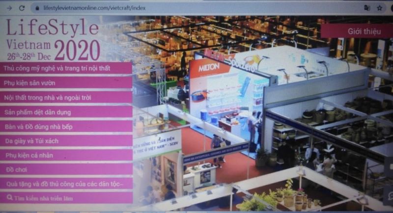 Kh&ocirc;ng gian hội chợ ảo Lifestyle Việt Nam sẽ hỗ trợ doanh nghiệp xuất khẩu tr&ecirc;n nền tảng số