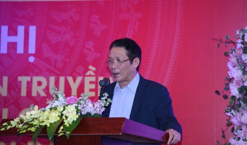 Thứ trưởng Bộ Thông tin và Truyền thông Hoàng Vĩnh Bảo phát biểu Thứ trưởng Bộ Thông tin và Truyền thông Hoàng Vĩnh Bảo phát biểu