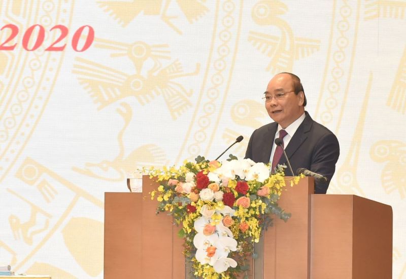 Thủ tướng Chính phủ Nguyễn Xuân Phúc phát biểu khai mạc hội nghị. Thủ tướng Chính phủ Nguyễn Xuân Phúc phát biểu khai mạc hội nghị.