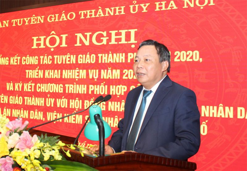 Phó Bí thư Thành ủy Nguyễn Văn Phong phát biểu chỉ đạo hội nghị Phó Bí thư Thành ủy Nguyễn Văn Phong phát biểu chỉ đạo hội nghị
