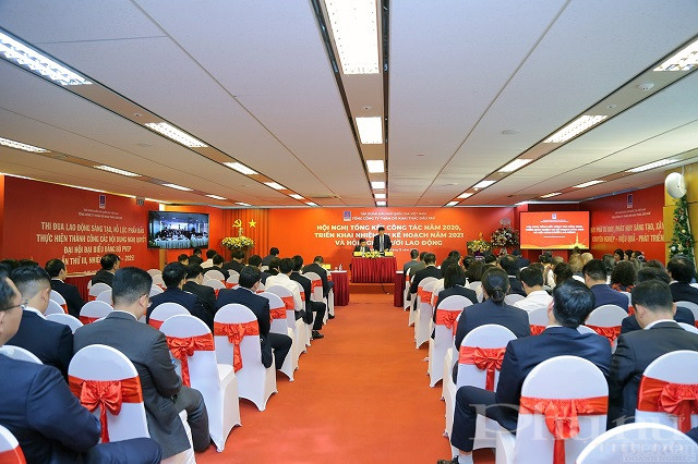 To&agrave;n cảnh Hội nghị tổng kết năm 2020 của PVEP.