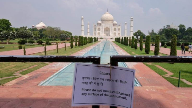 Một điểm đến nổi tiếng tại Ấn Độ vắng khách vì COVID-19.