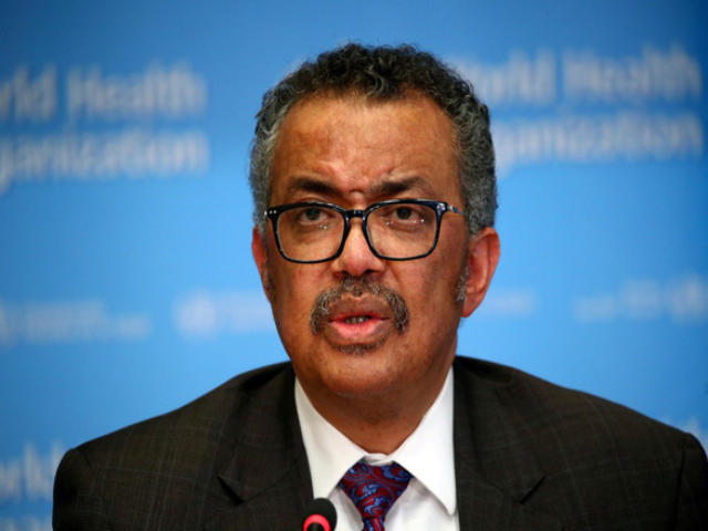 Ông Tedros Adhanom Ghebreyesus, tổng giám đốc Tổ chức Y tế thế giới. Ông Tedros Adhanom Ghebreyesus, tổng giám đốc Tổ chức Y tế thế giới.