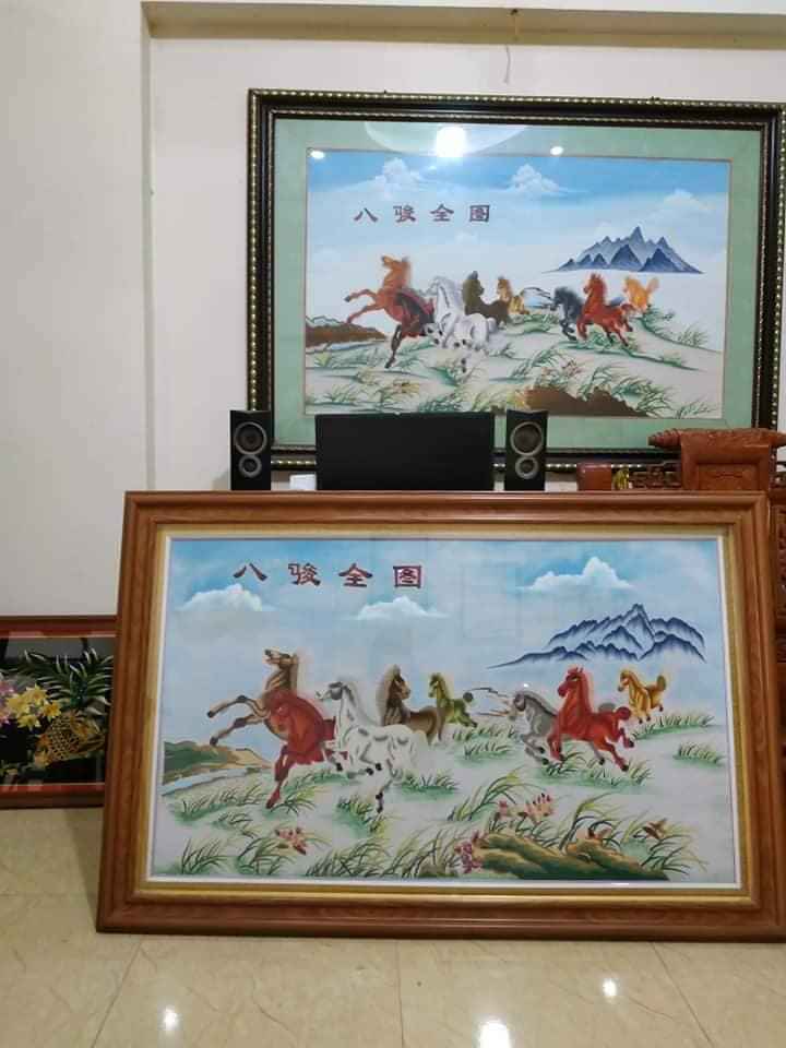 Tác phẩm Mã đáo thành công của nghệ nhân Ngô Thị Thơ Tác phẩm Mã đáo thành công của nghệ nhân Ngô Thị Thơ