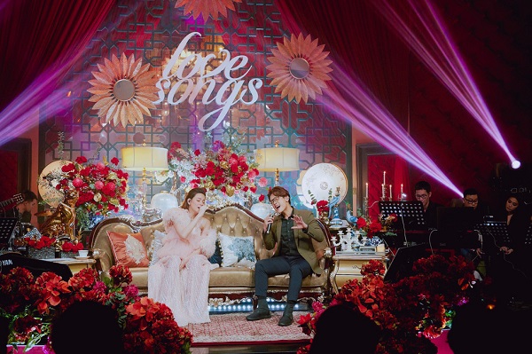 Hồ Ngọc Hà song ca cùng Hà Anh Tuấn trong show nhạc trực tuyến “Love songs” Hồ Ngọc Hà song ca cùng Hà Anh Tuấn trong show nhạc trực tuyến “Love songs”
