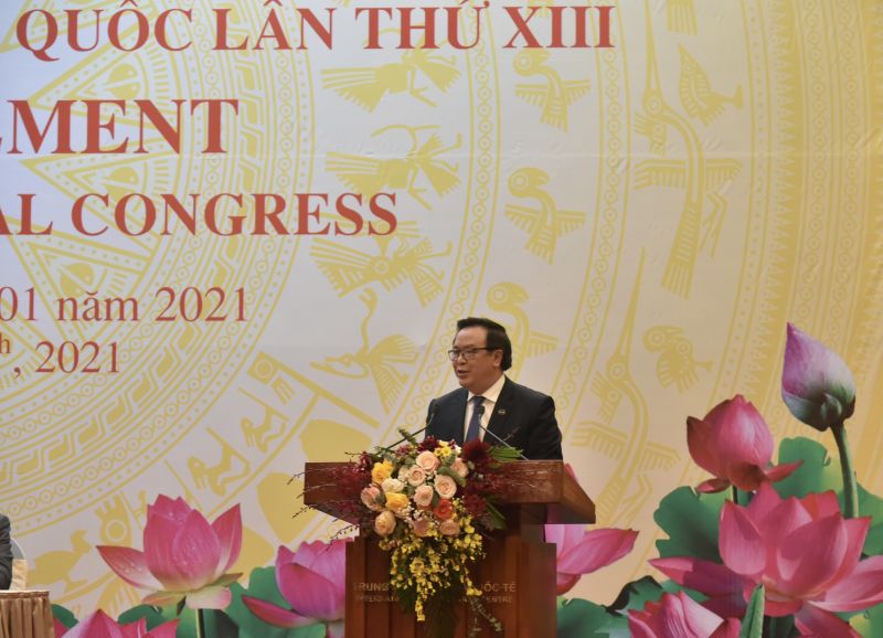 Ủy viên Trung ương Đảng, Trưởng Ban Đối ngoại Trung ương Hoàng Bình Quân phát biểu Ủy viên Trung ương Đảng, Trưởng Ban Đối ngoại Trung ương Hoàng Bình Quân phát biểu
