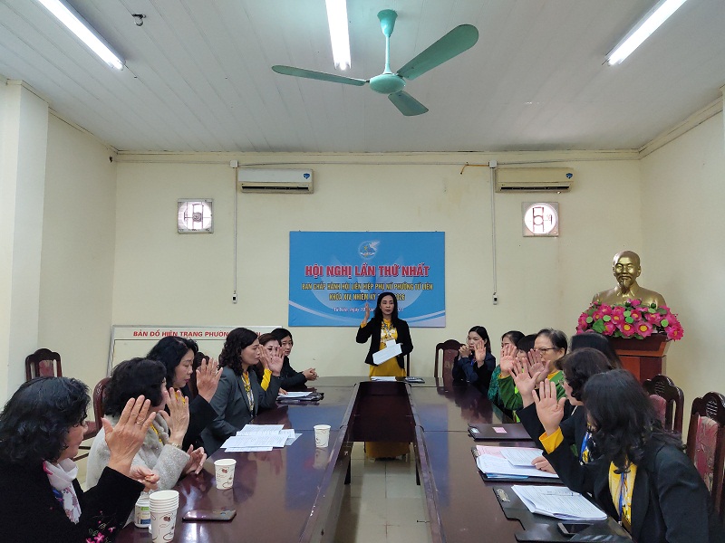 Hội nghị lần thứ I, Ban Chấp hành Hội LHPN  nhiệm kỳ 2021- 2026