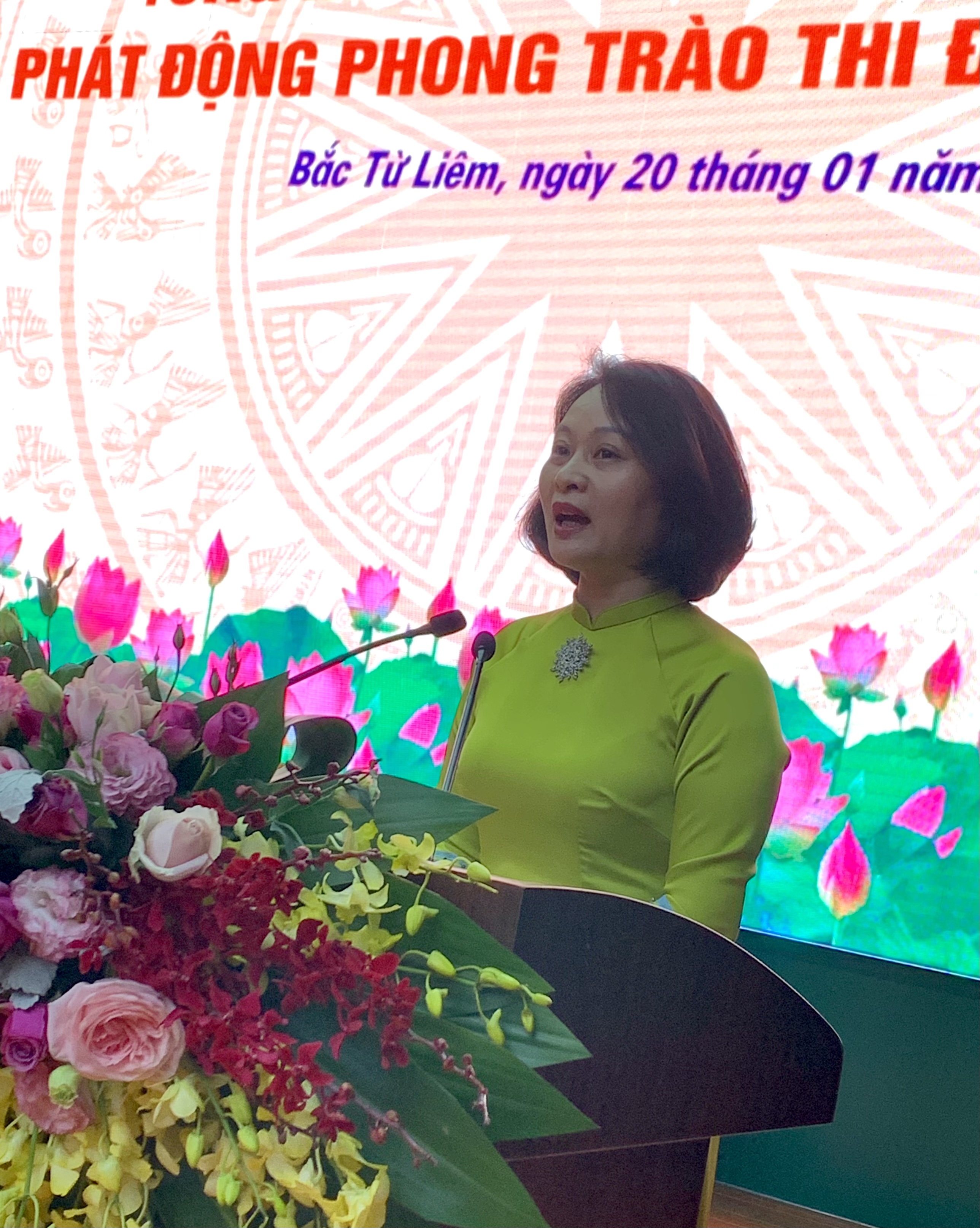 Bà Phạm Thị Thanh Hương, Phó Chủ tịch Hội LHPN TP Hà Nội đánh giá cao hoạt động của Hội LHPN quận Bắc Từ Liêm trong năm 2020 Bà Phạm Thị Thanh Hương, Phó Chủ tịch Hội LHPN TP Hà Nội đánh giá cao hoạt động của Hội LHPN quận Bắc Từ Liêm trong năm 2020