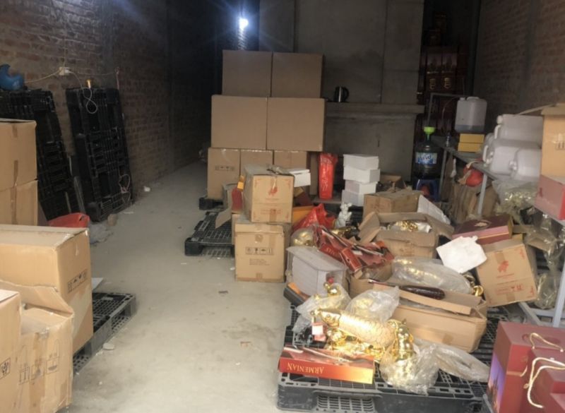 Kho hàng của cơ sở