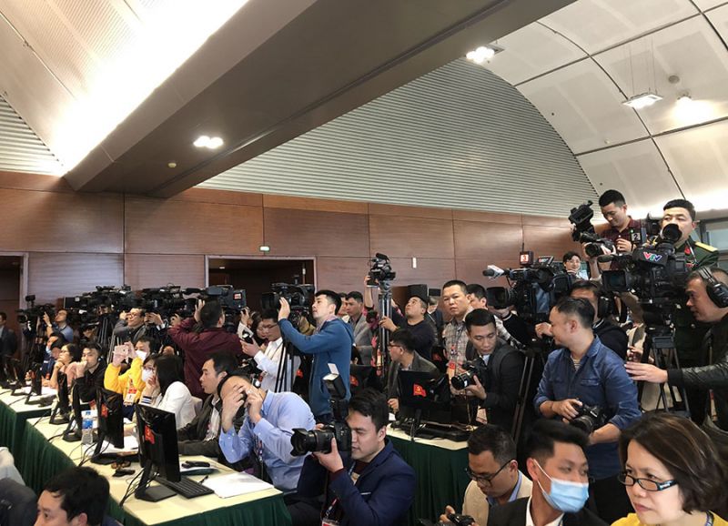 Trung tâm Báo chí đã sẵn sàng phục vụ và đáp ứng yêu cầu tác nghiệp của hơn 500 phóng viên trong nước và quốc tế