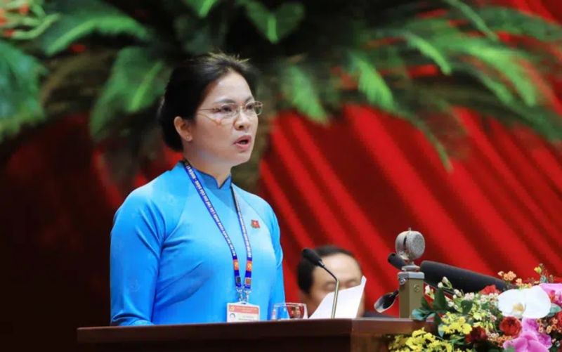Đại biểu Hà Thị Nga, Chủ tịch Hội LHPN Việt Nam
