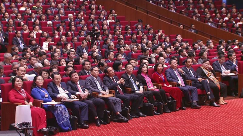 Đoàn đại biểu thành phố Hà Nội tại hội trường Đoàn đại biểu thành phố Hà Nội tại hội trường