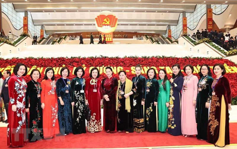 Đại biểu nữ tại Đại hội XIII