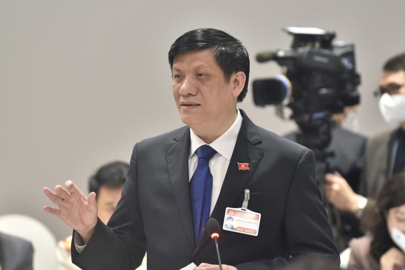 Thủ tướng họp khẩn về COVID-19 tại phòng họp ở Đại hội Đảng XIII - ảnh 6