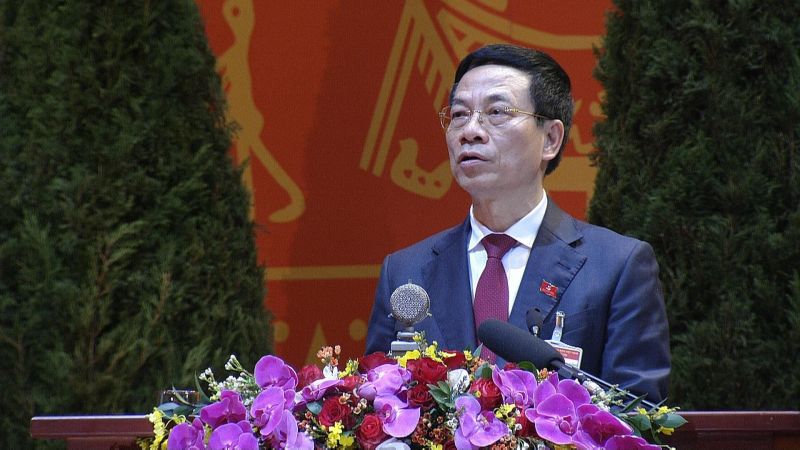 Bộ trưởng Bộ Thông tin và Truyền thông Nguyễn Mạnh Hùng