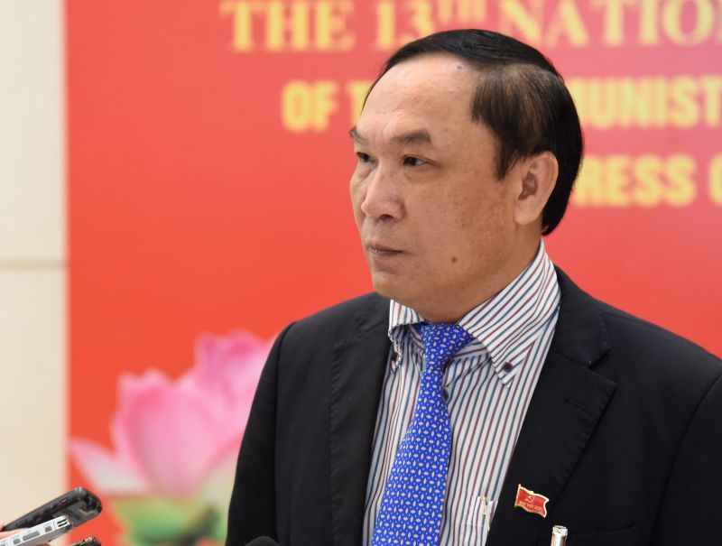 Đại biểu Võ Hồng Hải, Trưởng ban Tổ chức Tỉnh ủy Hà Tĩnh