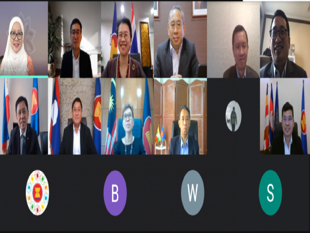Ủy ban Điều phối kết nối ASEAN họp theo hình thức trực tuyến.