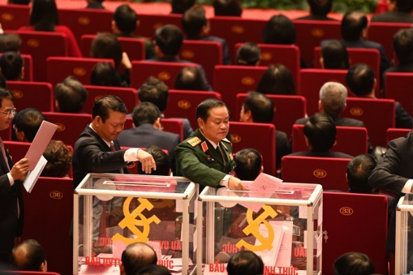 Đại hội XIII tiến hành bỏ phiếu bầu Ban Chấp hành Trung ương khóa XIII - ảnh 6