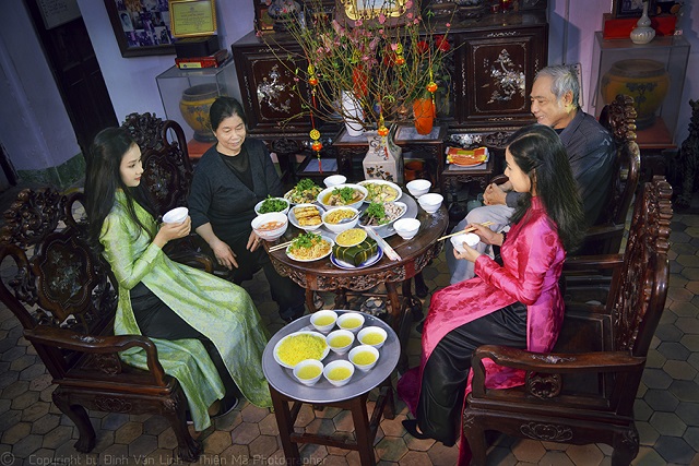 Nếp nhà từ mâm cỗ Tết  truyền thống - ảnh 1