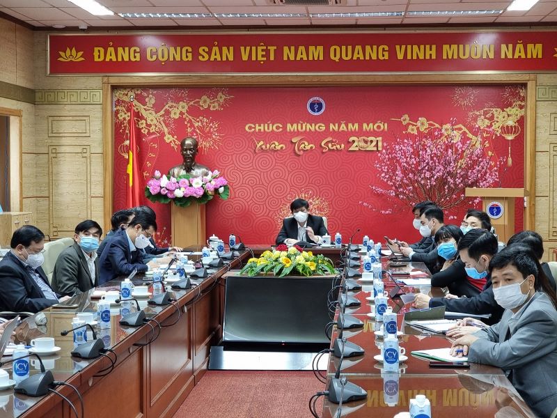 Quang cảnh buổi họp trực tuyến. Quang cảnh buổi họp trực tuyến.