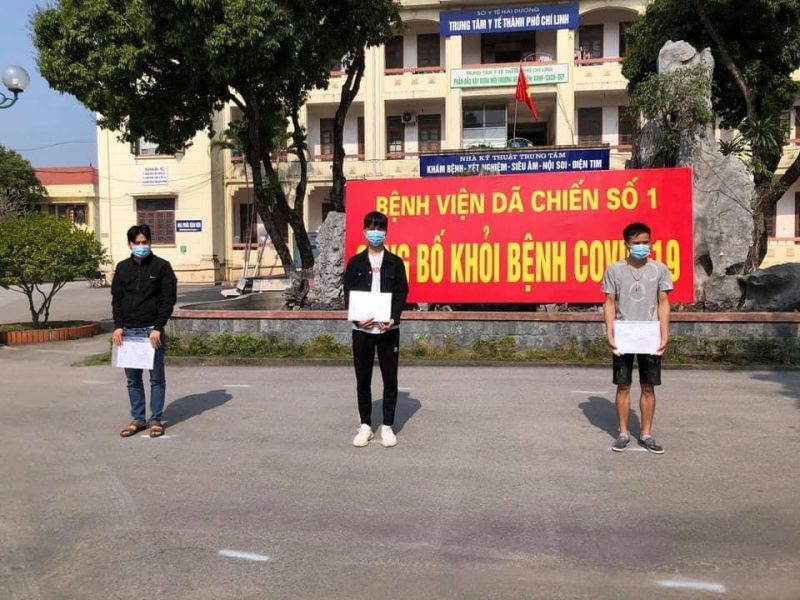 C&aacute;c bệnh nh&acirc;n được c&ocirc;ng bố khỏi bệnh s&aacute;ng 14/2.