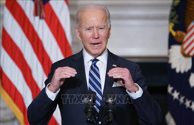 Tổng thống Mỹ Joe Biden. Ảnh: AFP/TTXVN
