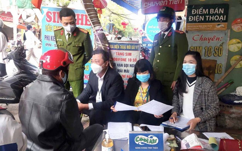 Lực lượng chức năng phường Thành Tô, quận Hải An, Hải Phòng phát hiện, xử lý đối tượng khai báo không trung thực khi đi từ vùng dịch về.