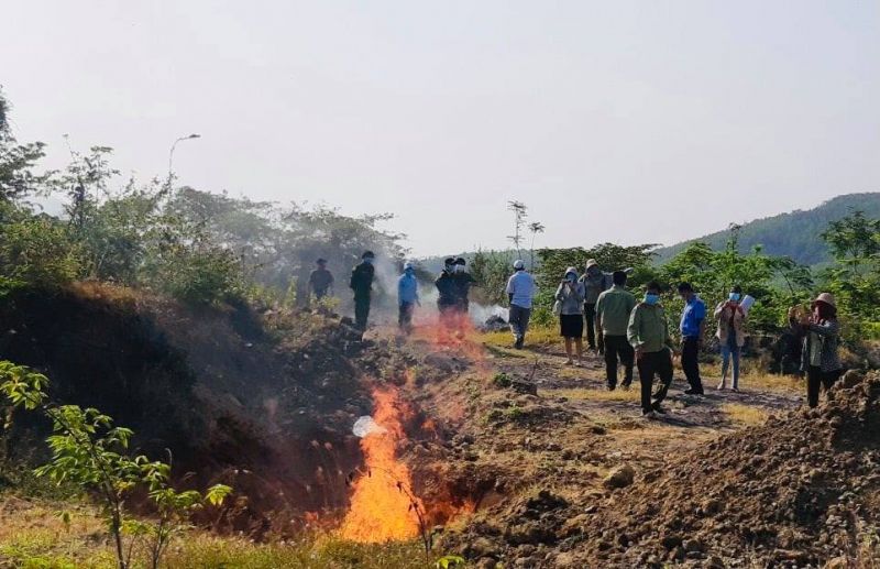 Tiêu hủy 11.410 bao thuốc lá điếu nhập lậu - ảnh 2