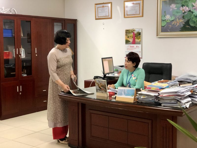 G&oacute;c l&agrave;m việc của c&aacute;c ph&ograve;ng, ban...