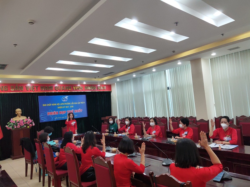 Phiên họp thứ I, BCH Hội LHPN phường