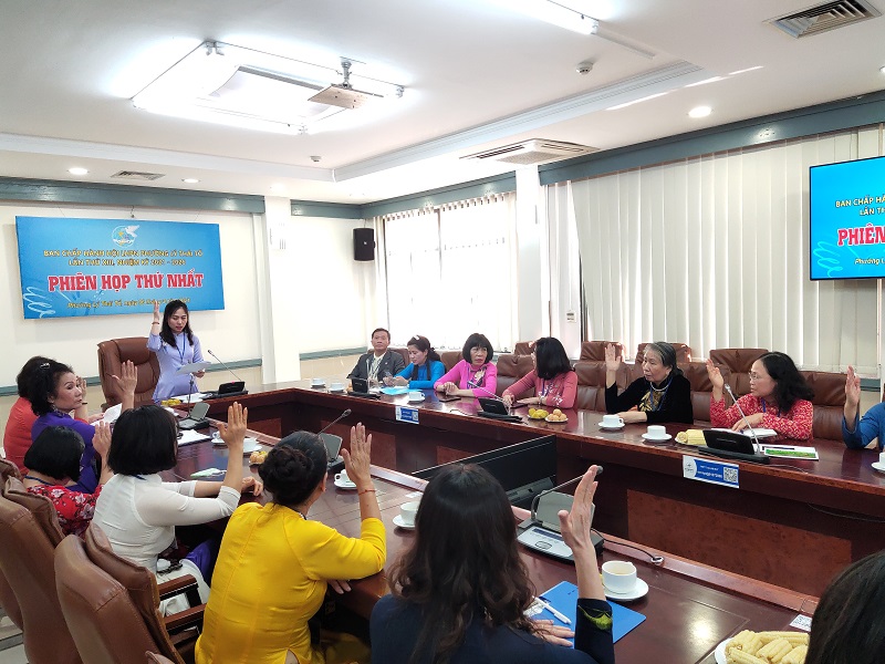 BCH Hội PN phường họp phiên thứ Nhất bầu BTV, Chủ tịch, Phó Chủ tịch BCH Hội PN phường họp phiên thứ Nhất bầu BTV, Chủ tịch, Phó Chủ tịch