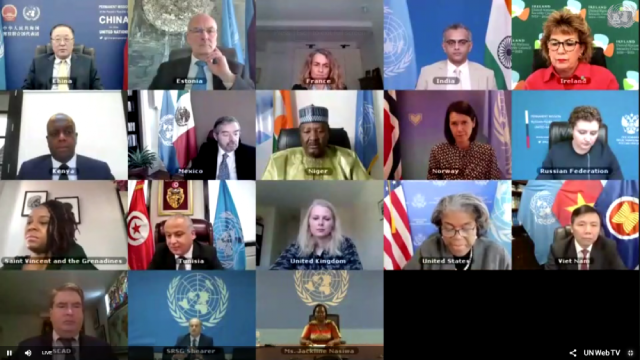 HĐBA LHQ họp trực tuyến về tình hình Nam Sudan và hoạt động của UNMISS. HĐBA LHQ họp trực tuyến về tình hình Nam Sudan và hoạt động của UNMISS.